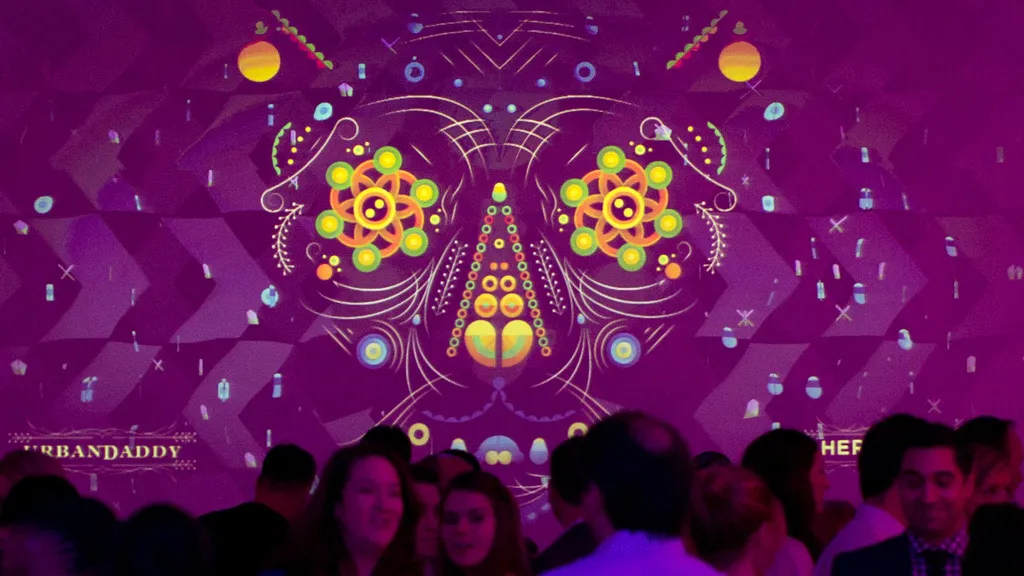 Mixology - generative art was created based on the ingredients selected