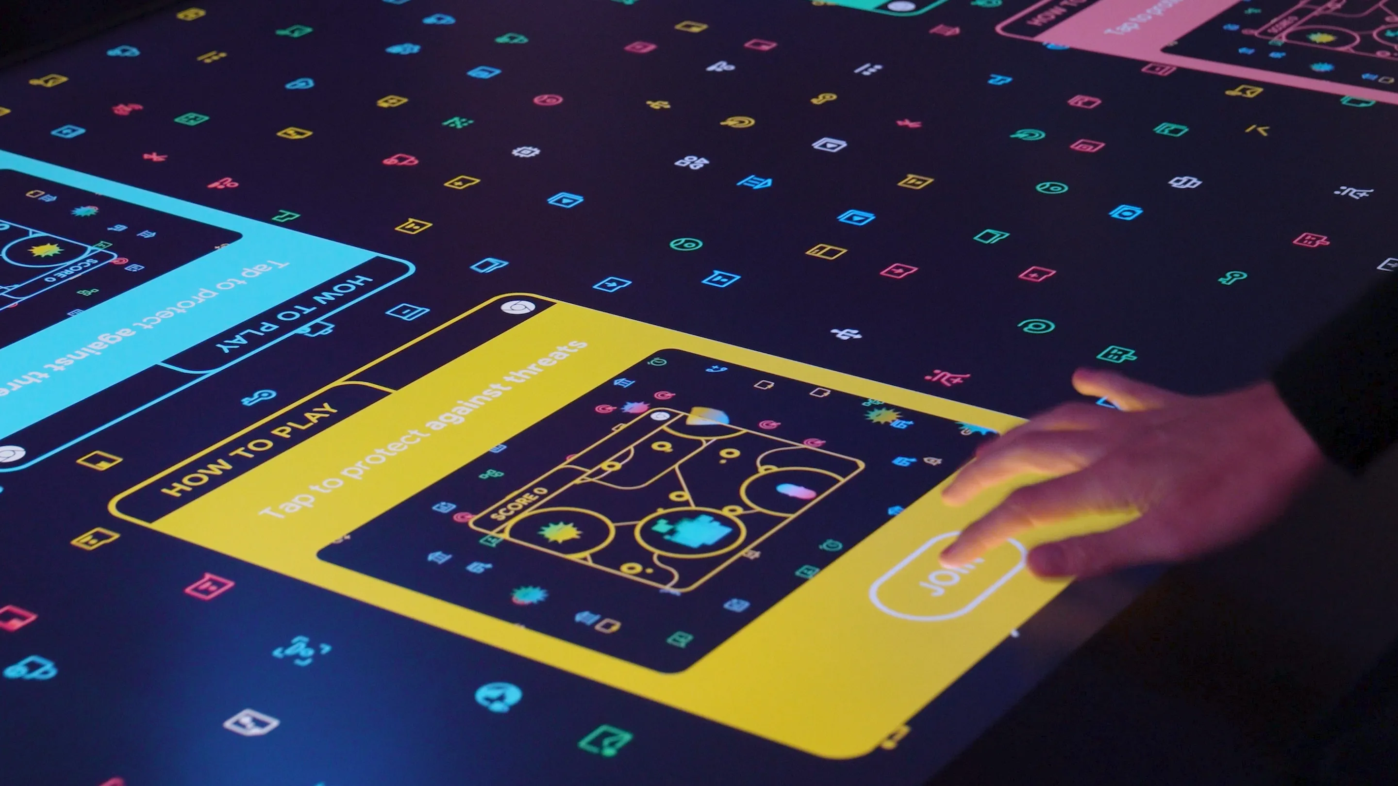 Data Defense Meets Immersive Installation Art - Red Paper Heart