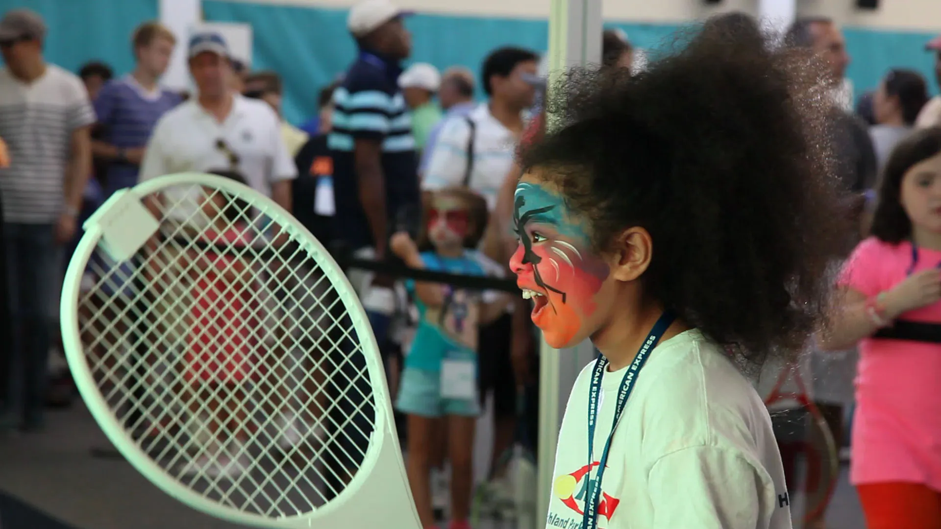 Art and Sound of Tennis - kids loved it